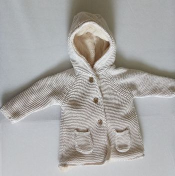 Veste à capuche épaisse 6 mois 
