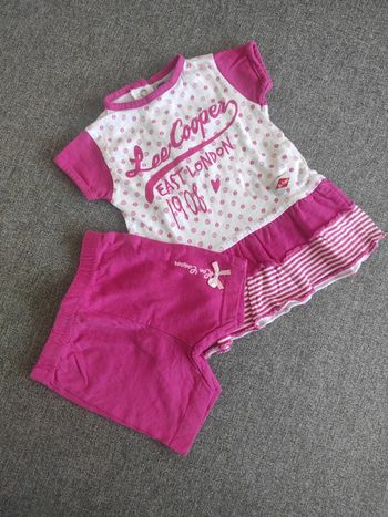 Ensemble rose Lee Cooper