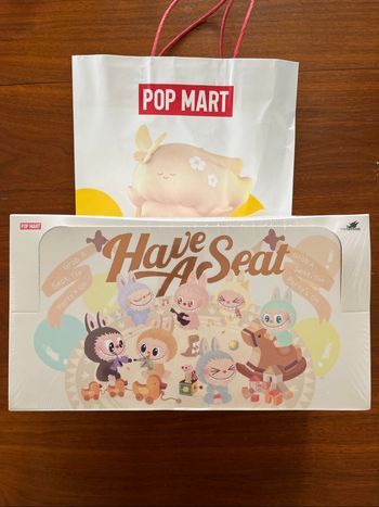 PopMart Labubu The Monsters Have A Seat WHOLE SET Display x6 Scellé