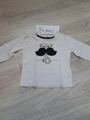 T-shirt manches longues 26 mois