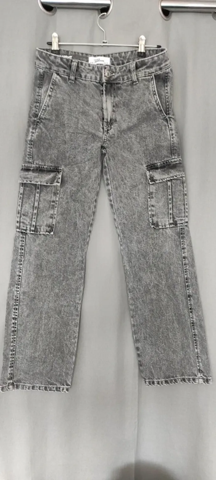 Magnifique jean cargo straight