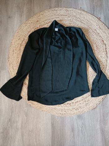 Chemise fluide noire