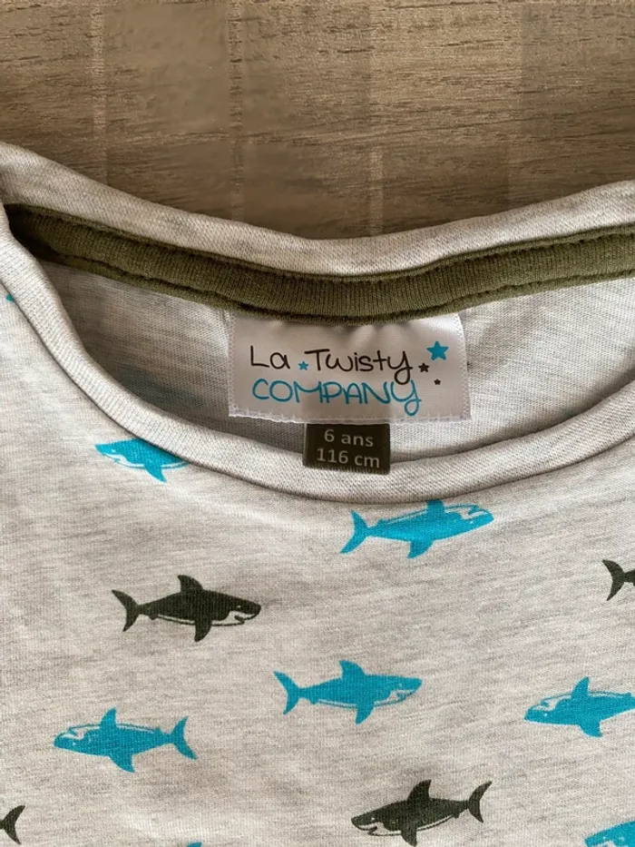 Pyjama été requin - photo numéro 3