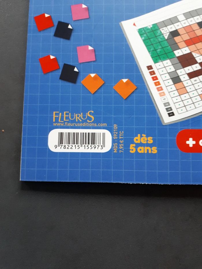 Cahier de pixels art pour les petits les chevaliers de Fleurus - photo numéro 14
