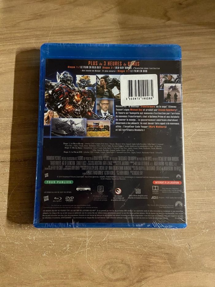 Blu-ray neuf Transformers l'âge de l'extinction - photo numéro 2
