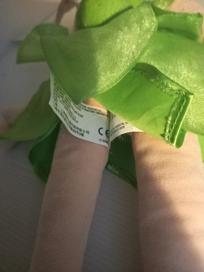 Peluche fée clochette disney parks - photo numéro 7