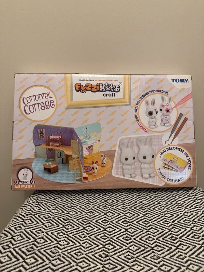 Tomy - Coffret créatif - Chez Ma Famille Lapinous - Fuzzikinss - photo numéro 2
