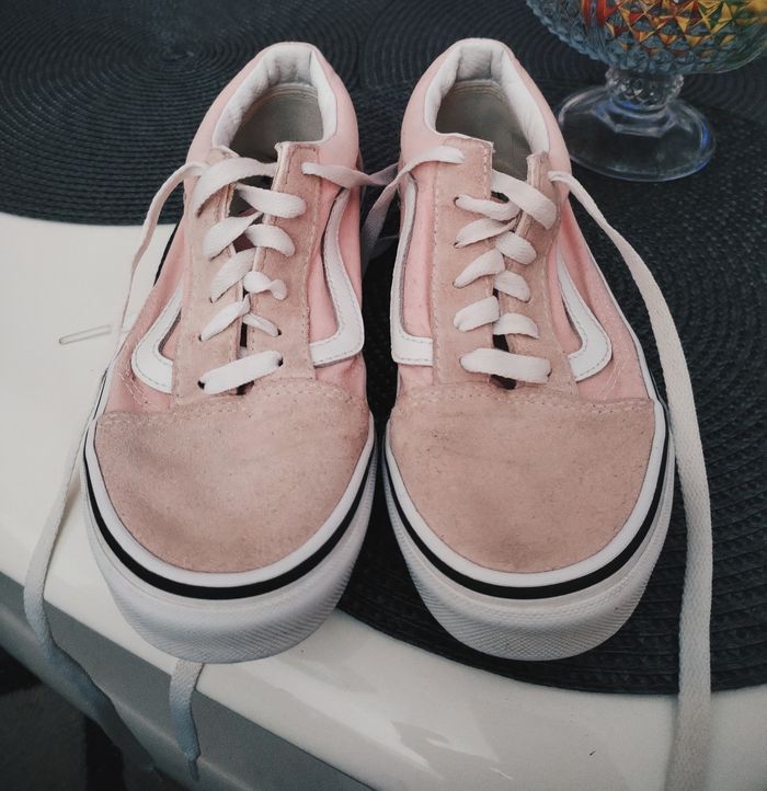 Baskets rose "Vans old school" - photo numéro 7