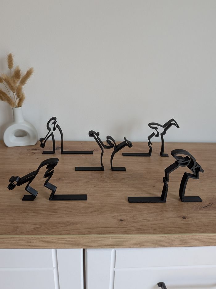 Lalinea x5 figurines