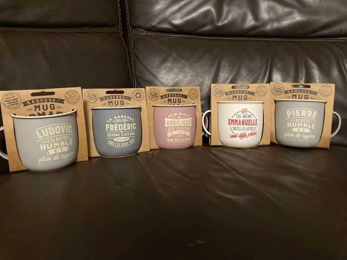 MUG avec des prénoms et messages - photo numéro 6