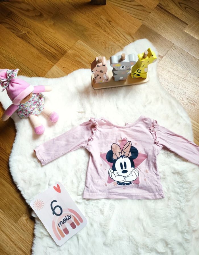 Tee-shirt manches longues Minnie