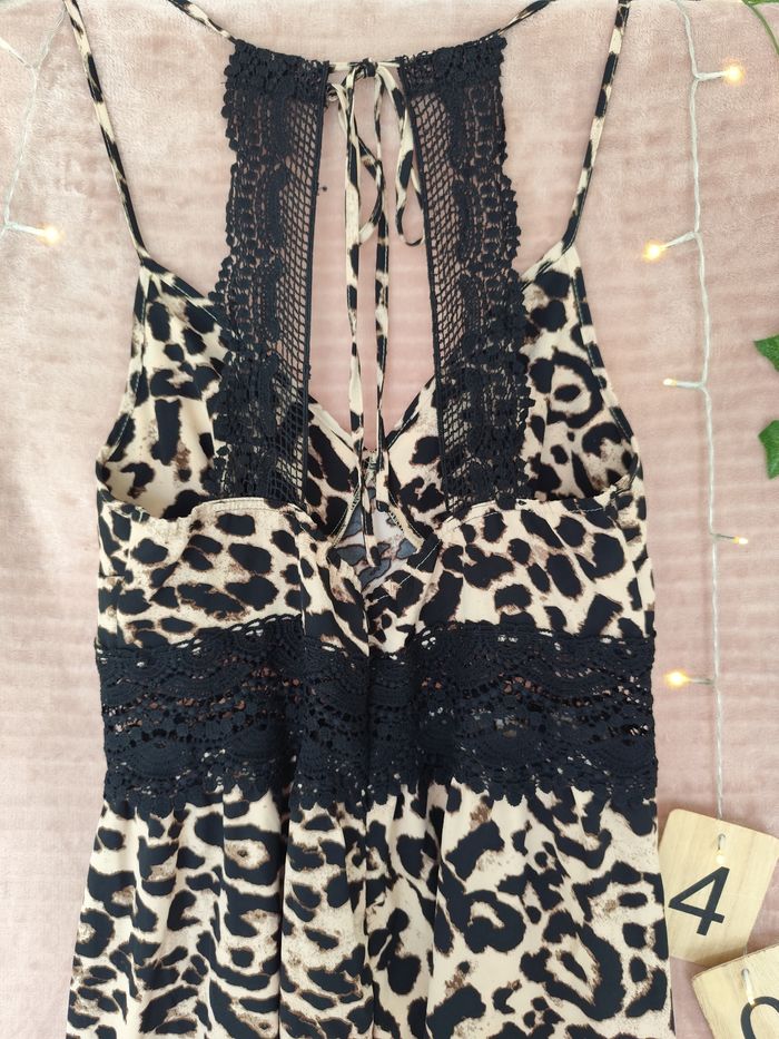 Robe longue T40 léopard - photo numéro 5