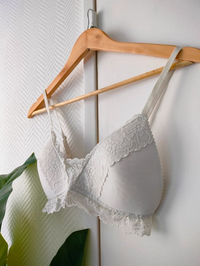 Brassière dentelle blanche H&M - photo numéro 5