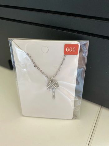 Collier pendentif palmier à brillants