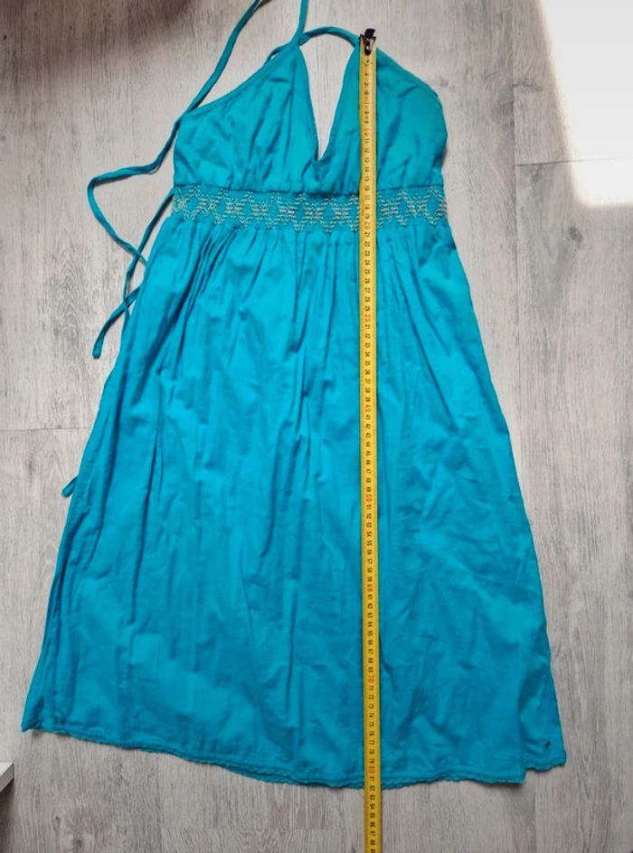 Superbe robe turquoise Tommy Hilfiger XS - photo numéro 8
