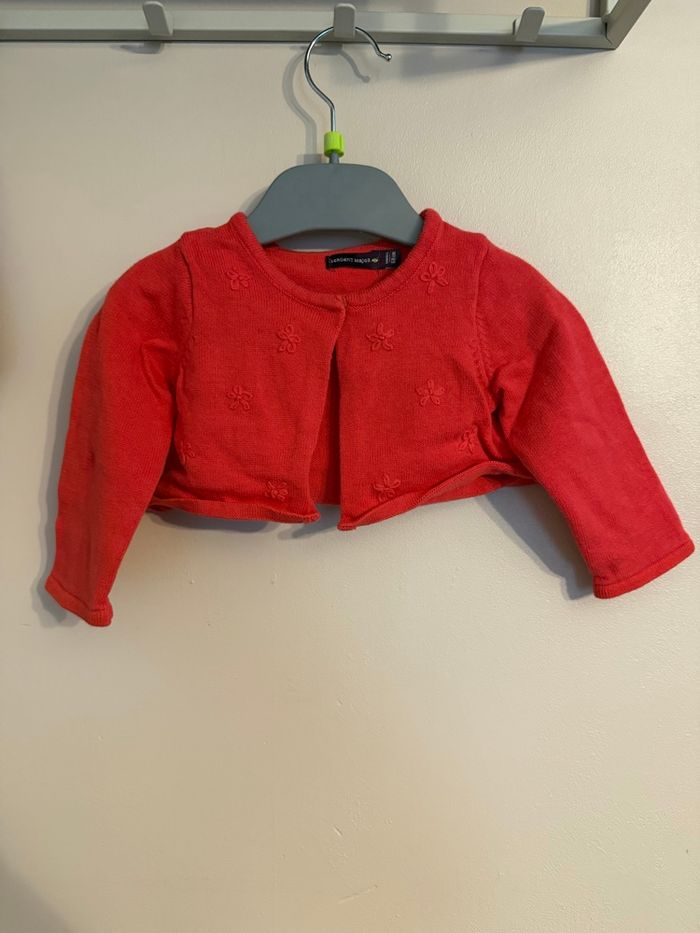 Lot de 5 gilets courts en mailles - T6mois - Marques diverses - photo numéro 3