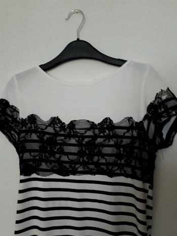 Robe manche courte