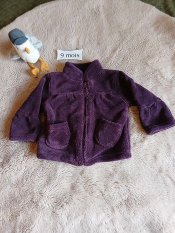 Veste zippée polaire
