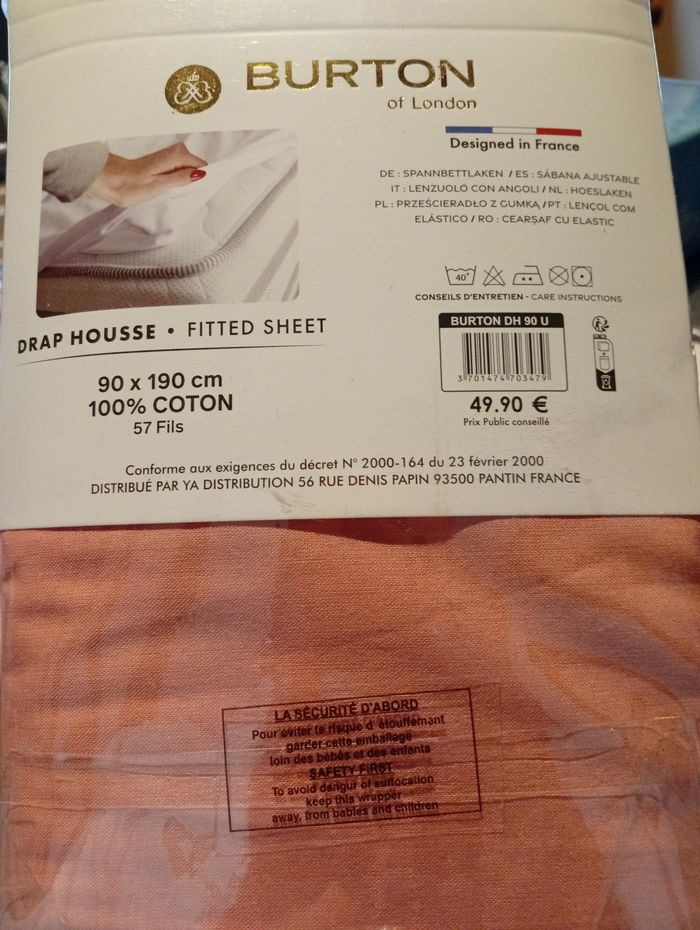 Drap un personne - photo numéro 3