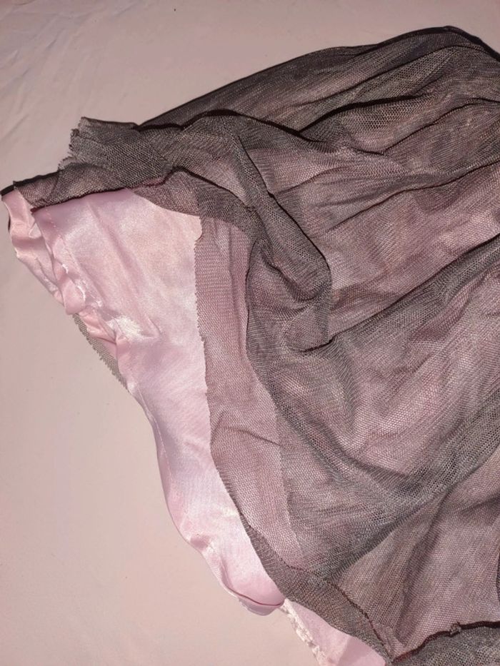 Jupe rose tulle gris - photo numéro 2