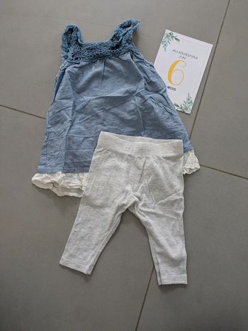 Lot 3 ensembles été 6 mois