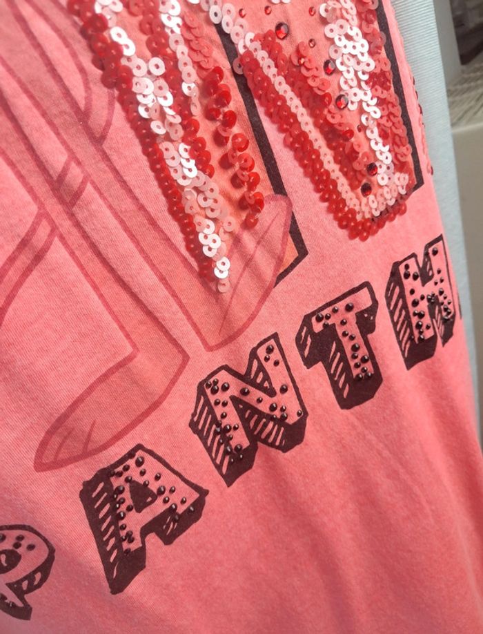 Frogbox tee-shirt panthère rose T.38 neuf - photo numéro 5
