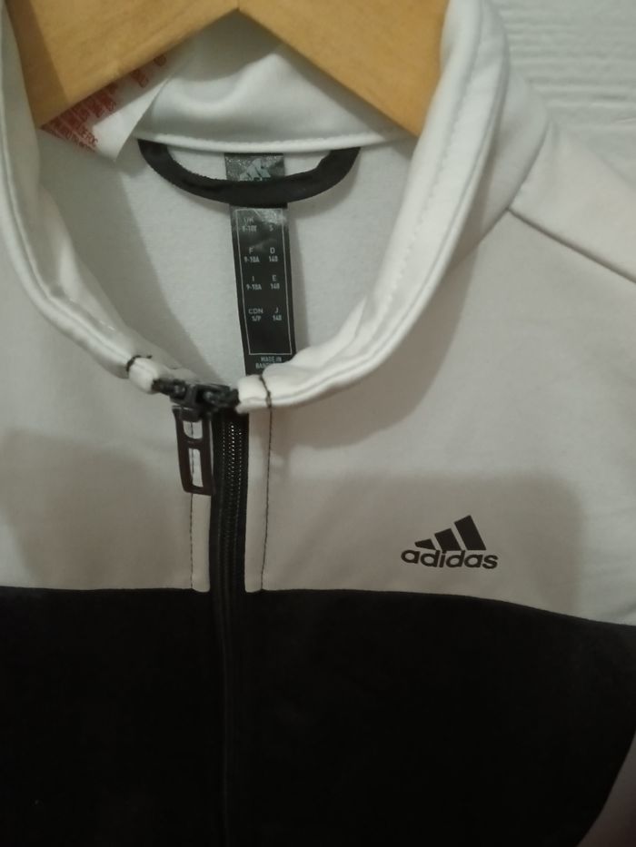 Veste adidas noir et blanc - photo numéro 2