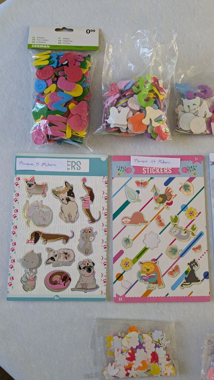 Lot loisirs créatifs enfant - photo numéro 2