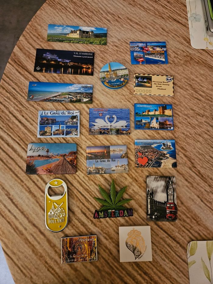 Magnets pour collection neufs