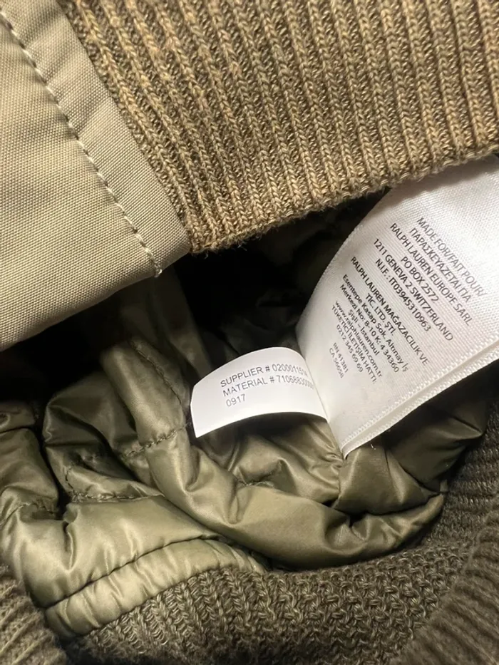Veste pilote bombardier Ralph Lauren - photo numéro 8