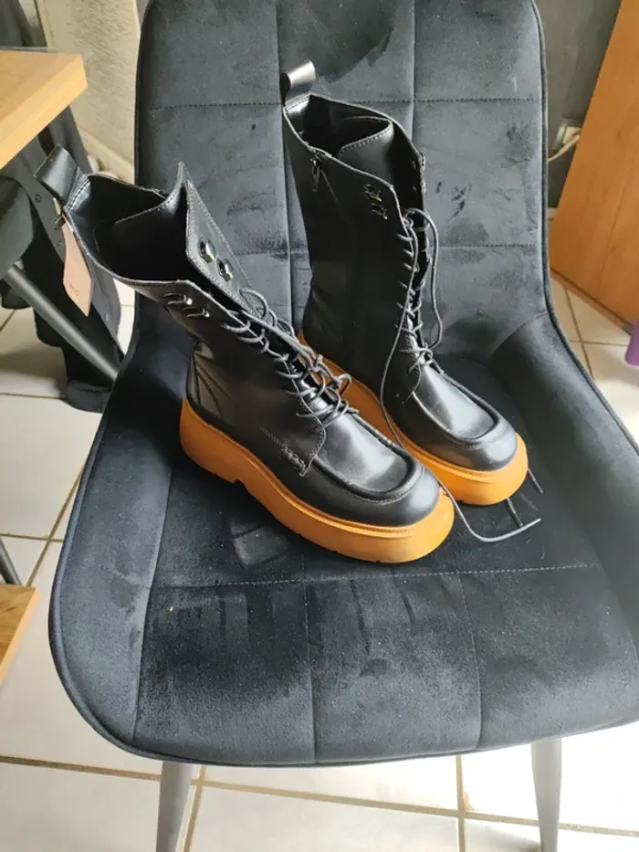 Bottes mango MNG femme taille 39 - photo numéro 8