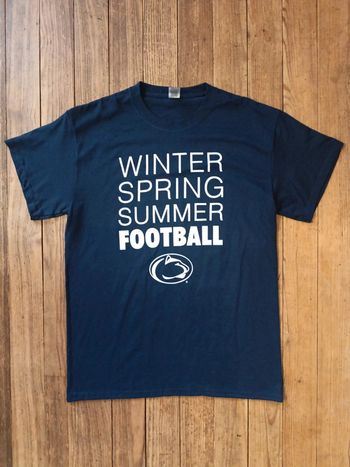 T-shirt manches courtes winter spring Summer penn state football M