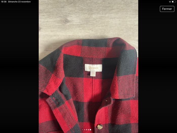 Sur chemise Brixton  S - photo numéro 3