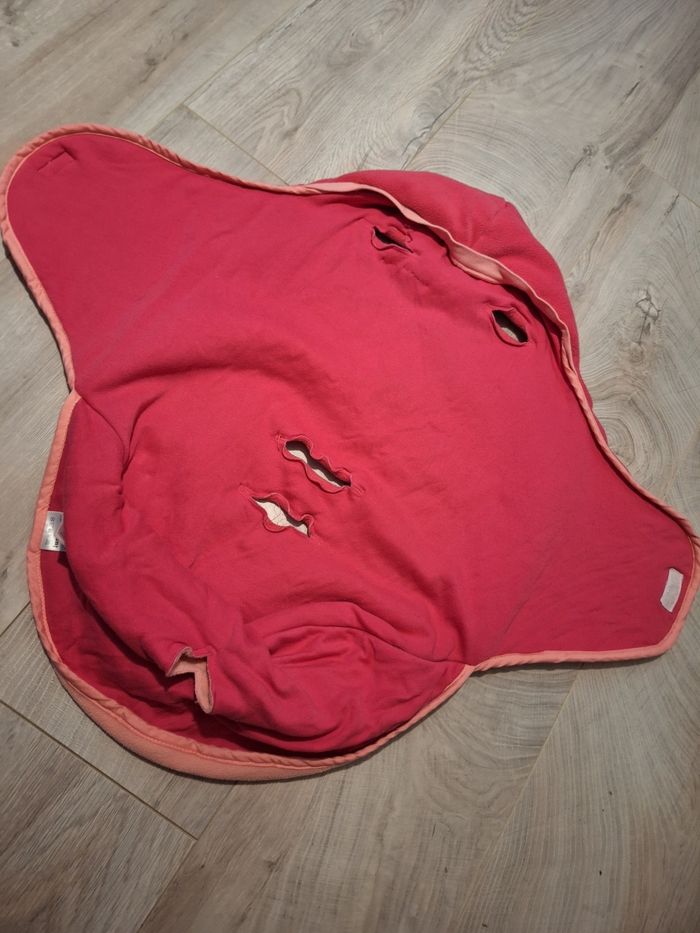 Chancelière bébé rose - photo numéro 2