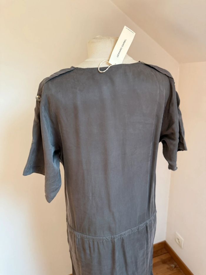 superbe robe neuve fluide soyeuse Gerard Darel 40 L - photo numéro 8