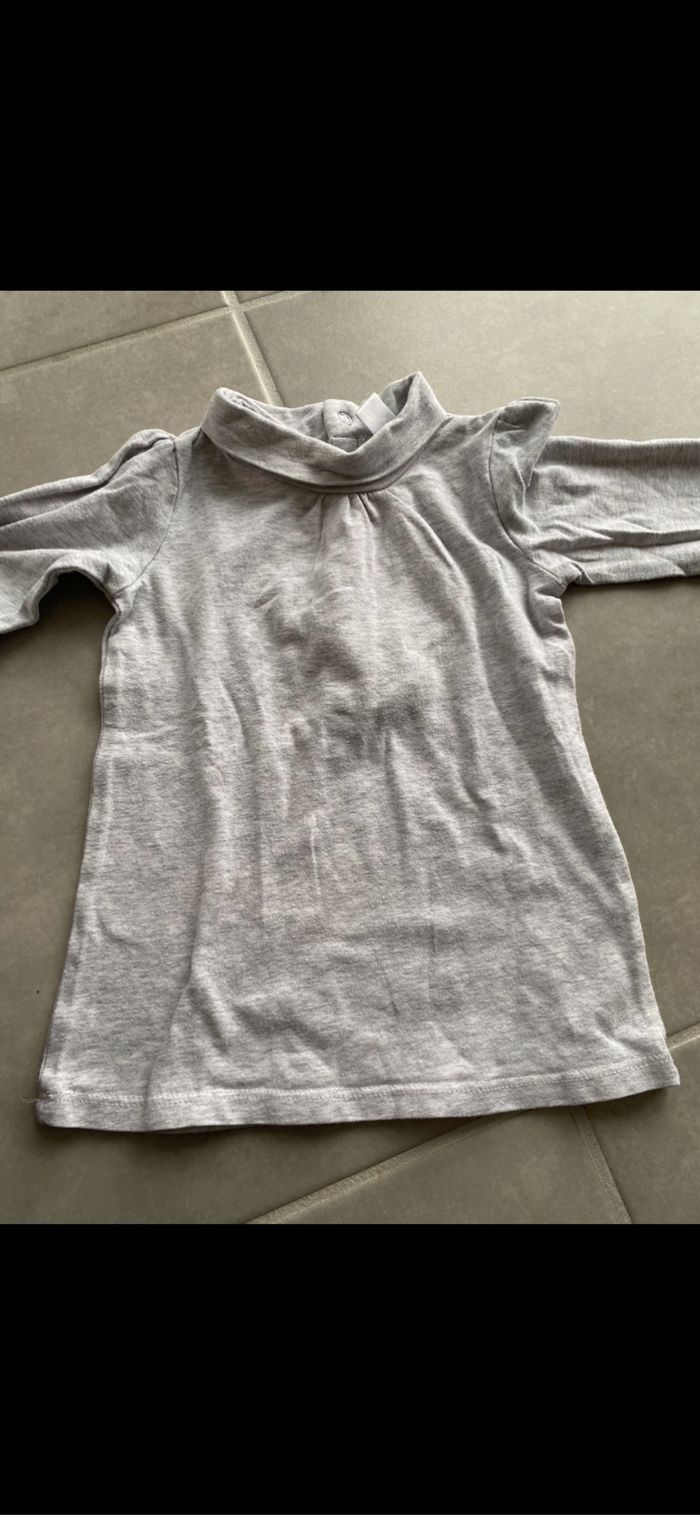 Col roulé sous pull 36 mois - photo numéro 3