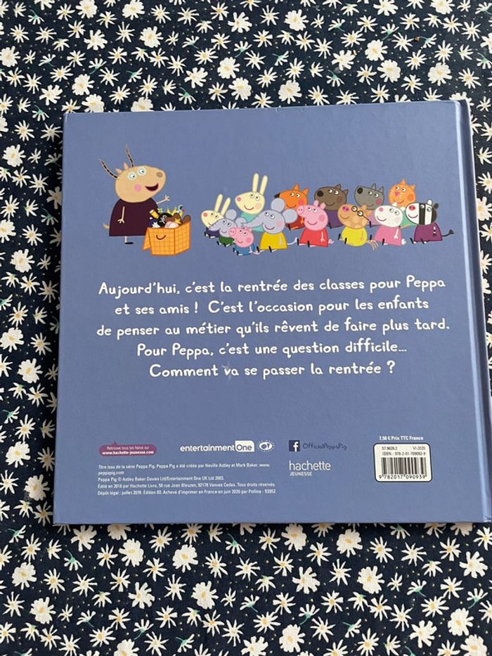 Livre Peppa Pig la rentrée des classes - photo numéro 2