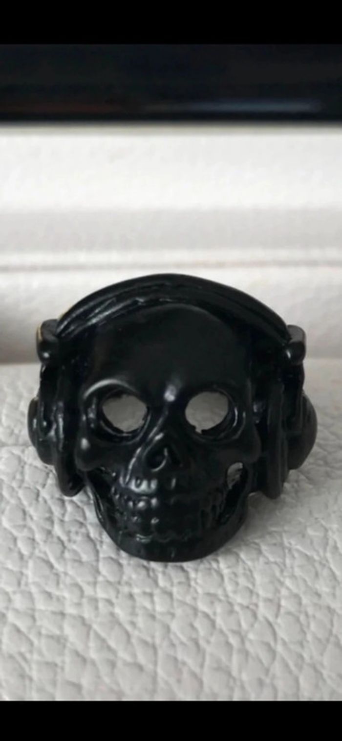 Bague noire, pour homme, taille 59 - photo numéro 16