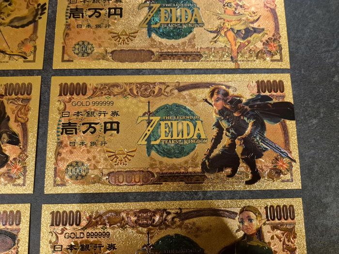 Billets OR à collectionner Link the Legend of Zelda - photo numéro 8