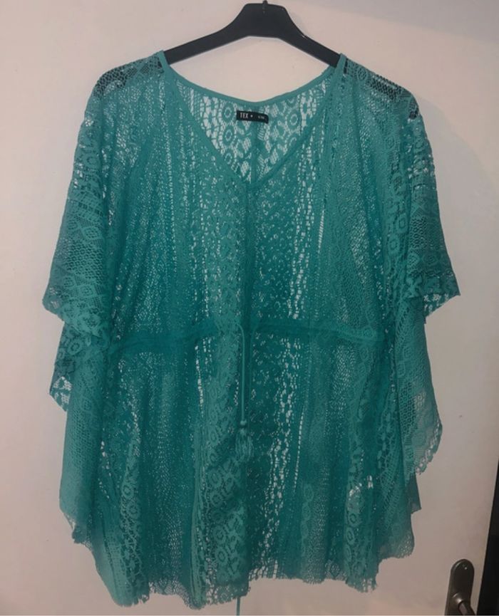Tunique bleu turquoise