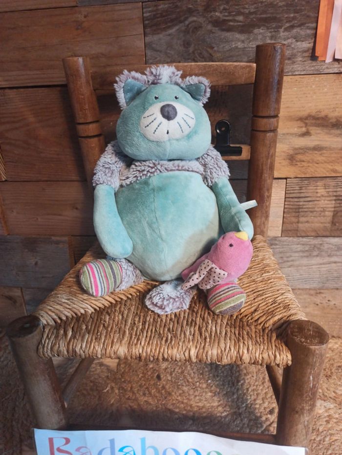 Peluche chat les Pachats moulin roty tbe - photo numéro 7