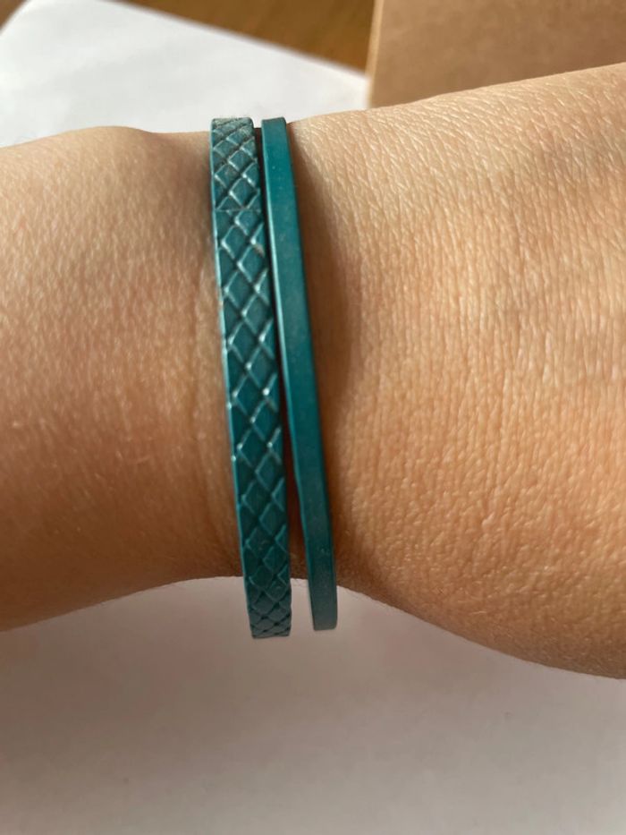 lot 2 bracelets bleu