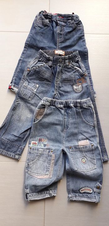 Lot de 4 jeans garçon 18 mois