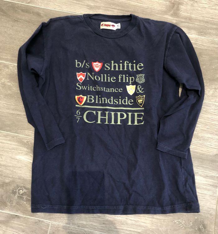 Teeshirt Chipie Marine manches longues 150 cm - photo numéro 2