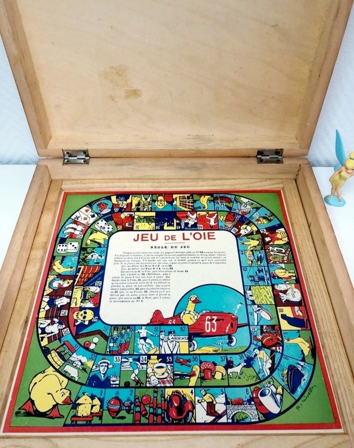 Malle de jeux multijeux en bois - photo numéro 3