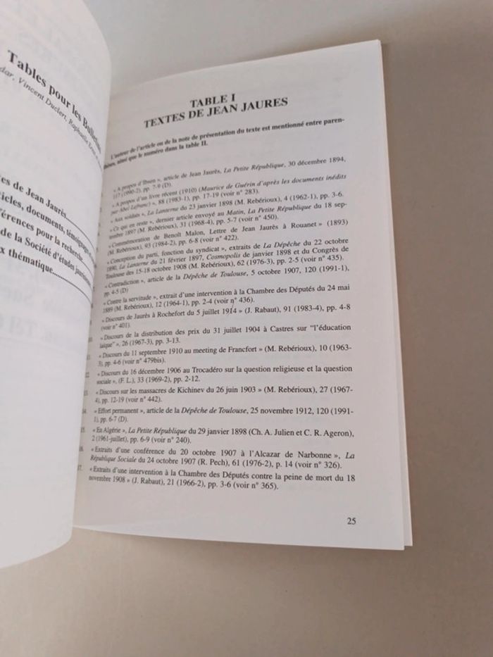 Jean Jaurès 40 ans de recherche jaurésiennes cahiers trimestriels numéro 149 - photo numéro 6