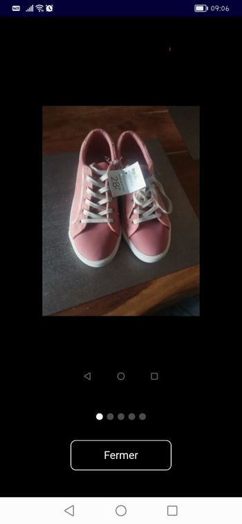 Basket roses velours