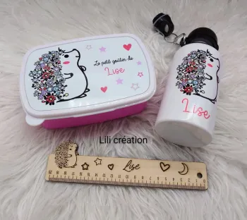 Kit de rentrée scolaire hérisson