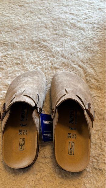 Birkenstock boston beige 