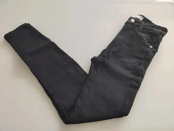 Jean ZARA en tissu super stretch avec taille haute Noir Taille 34